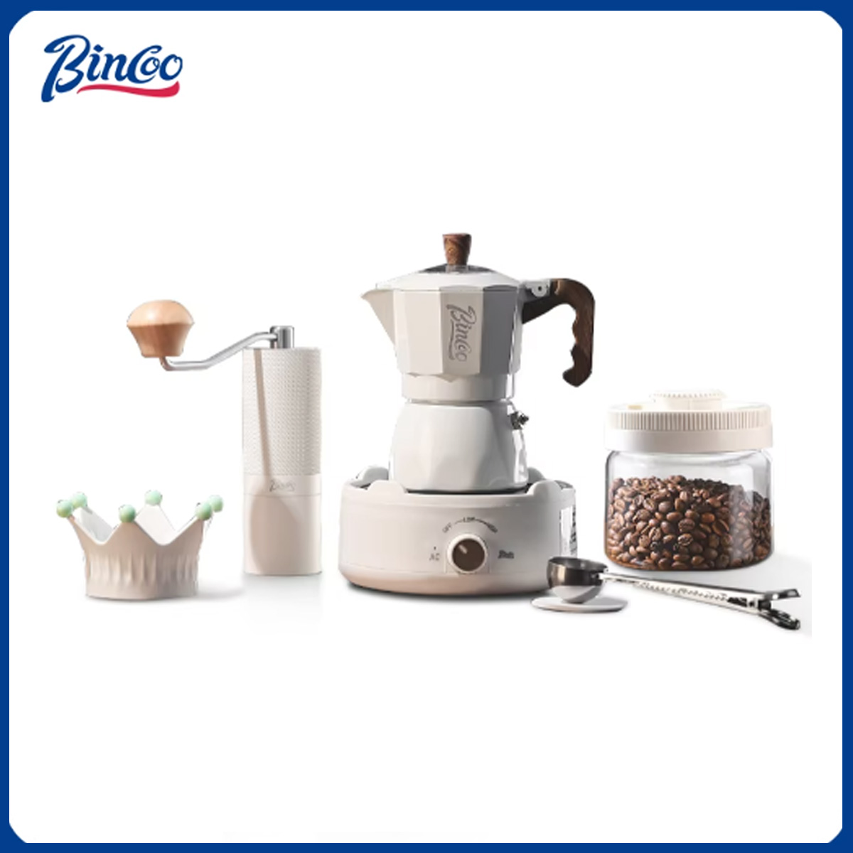 Home Barista - Bincoo Dual Valve Moka Pot Espresso