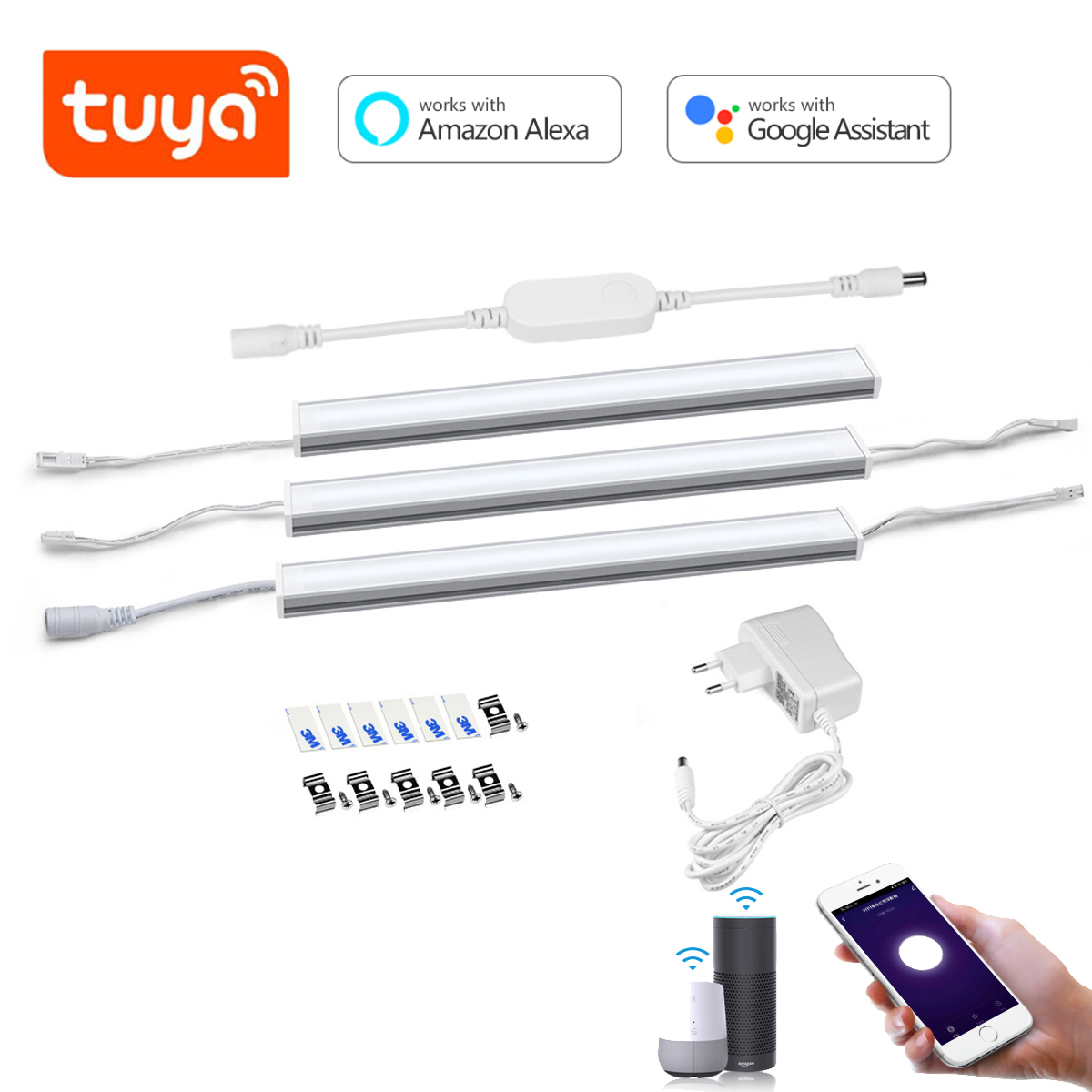 Home Bargains - Smart Tuya Wifi Aluminum Bar LED