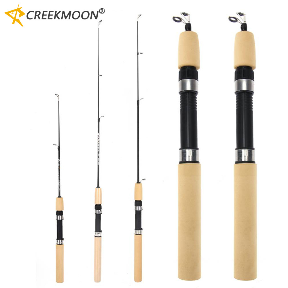 Ice Pick Pick - Mini Telescopic Ice Fishing Rod Portable