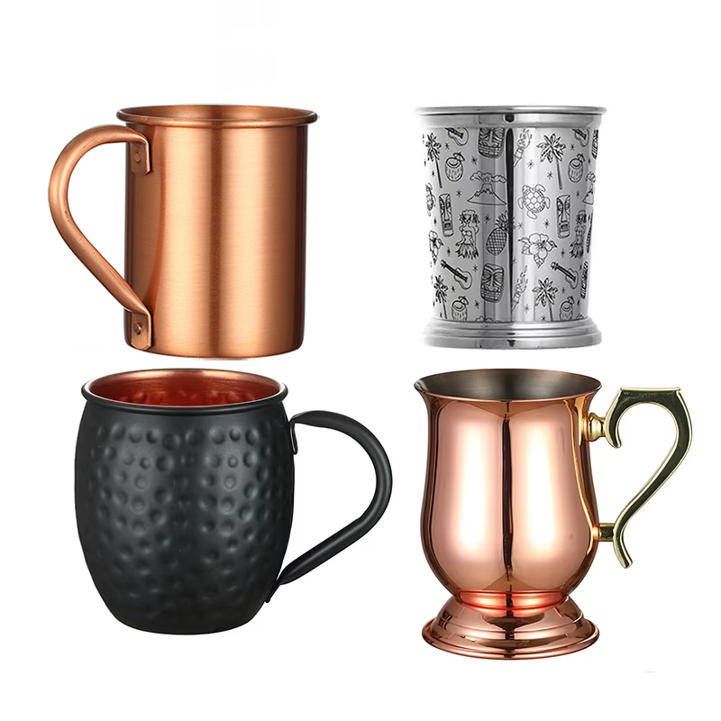 Mule Copper Mug - Hammered Copper Plated Stainless Steel Moscow