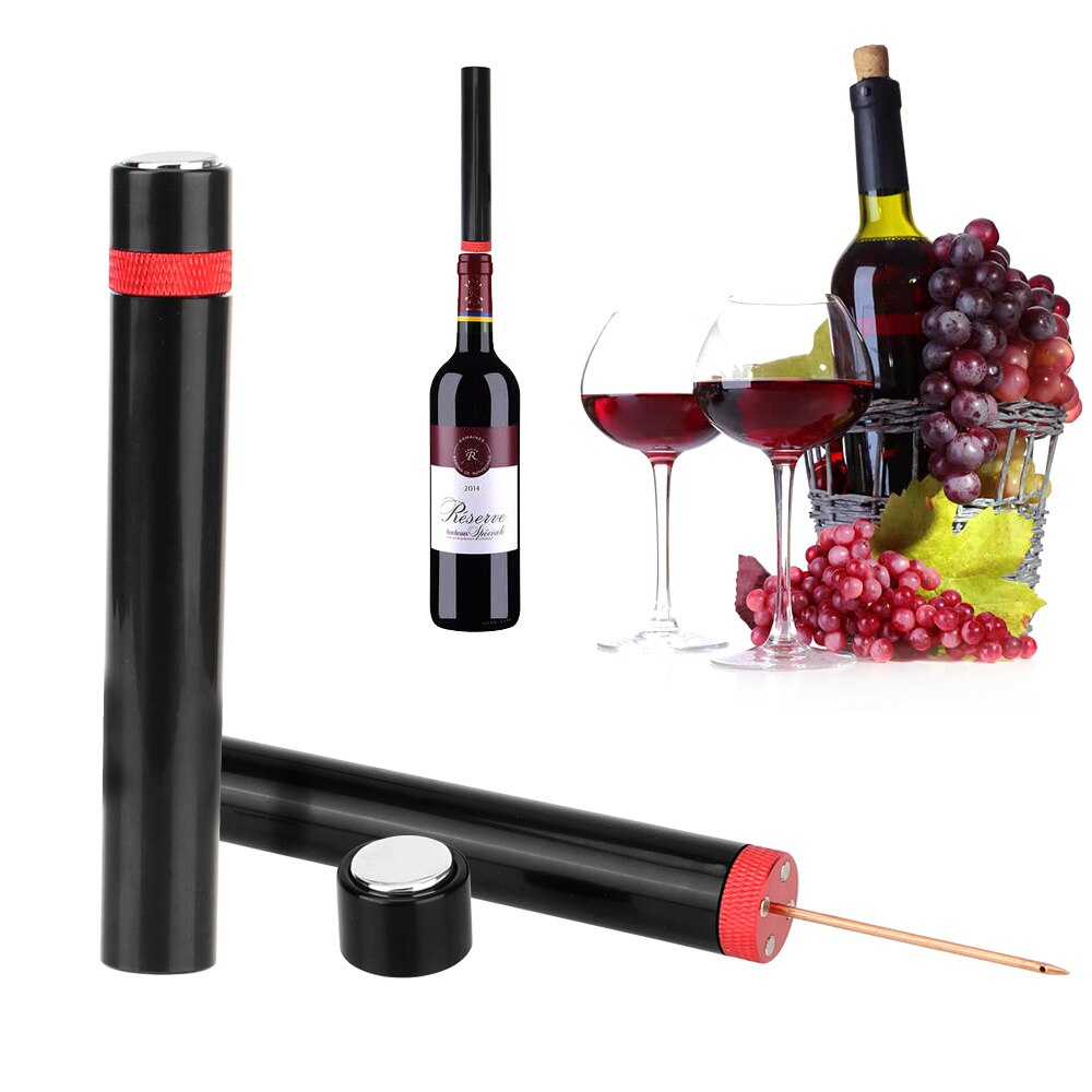 Wine Preservation Pump - Wine Bottle Opener Wine Corkscrew Pin