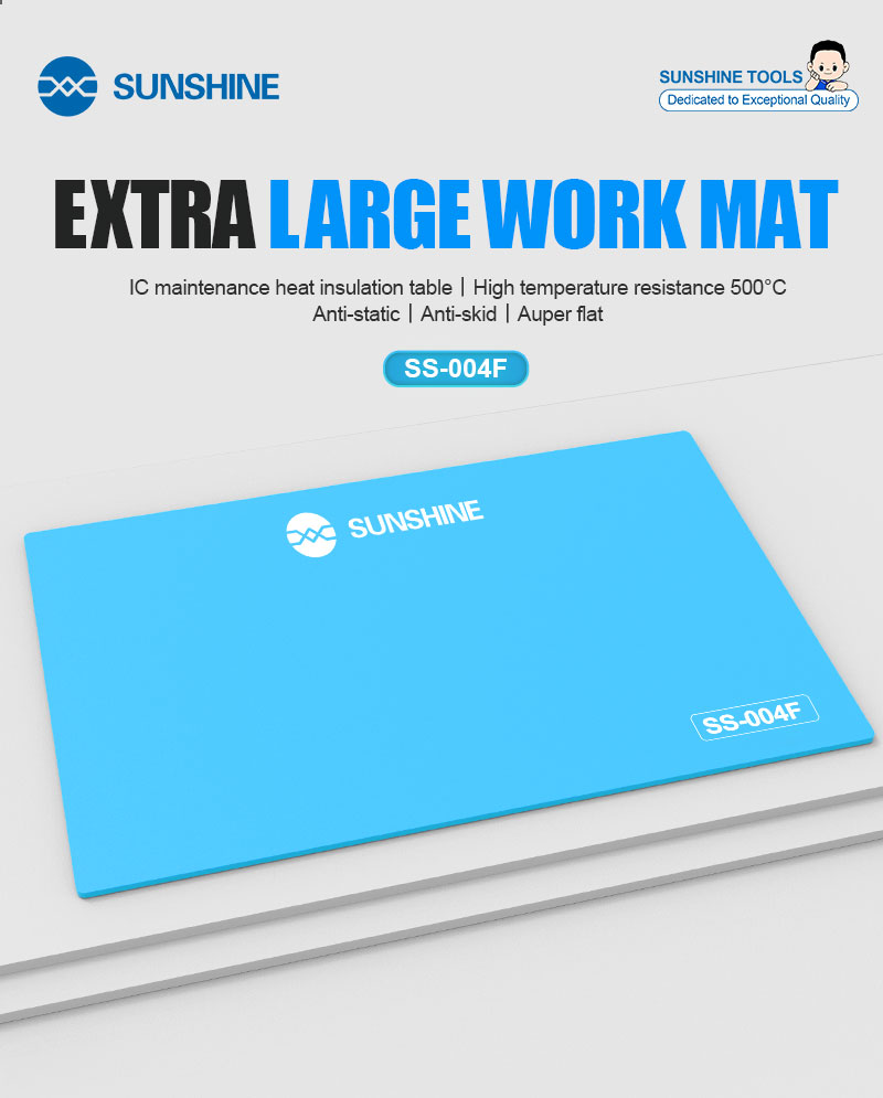 Bar Mat Rubber - SUNSHINE SS-004F Large Silicone Soldering Mat
