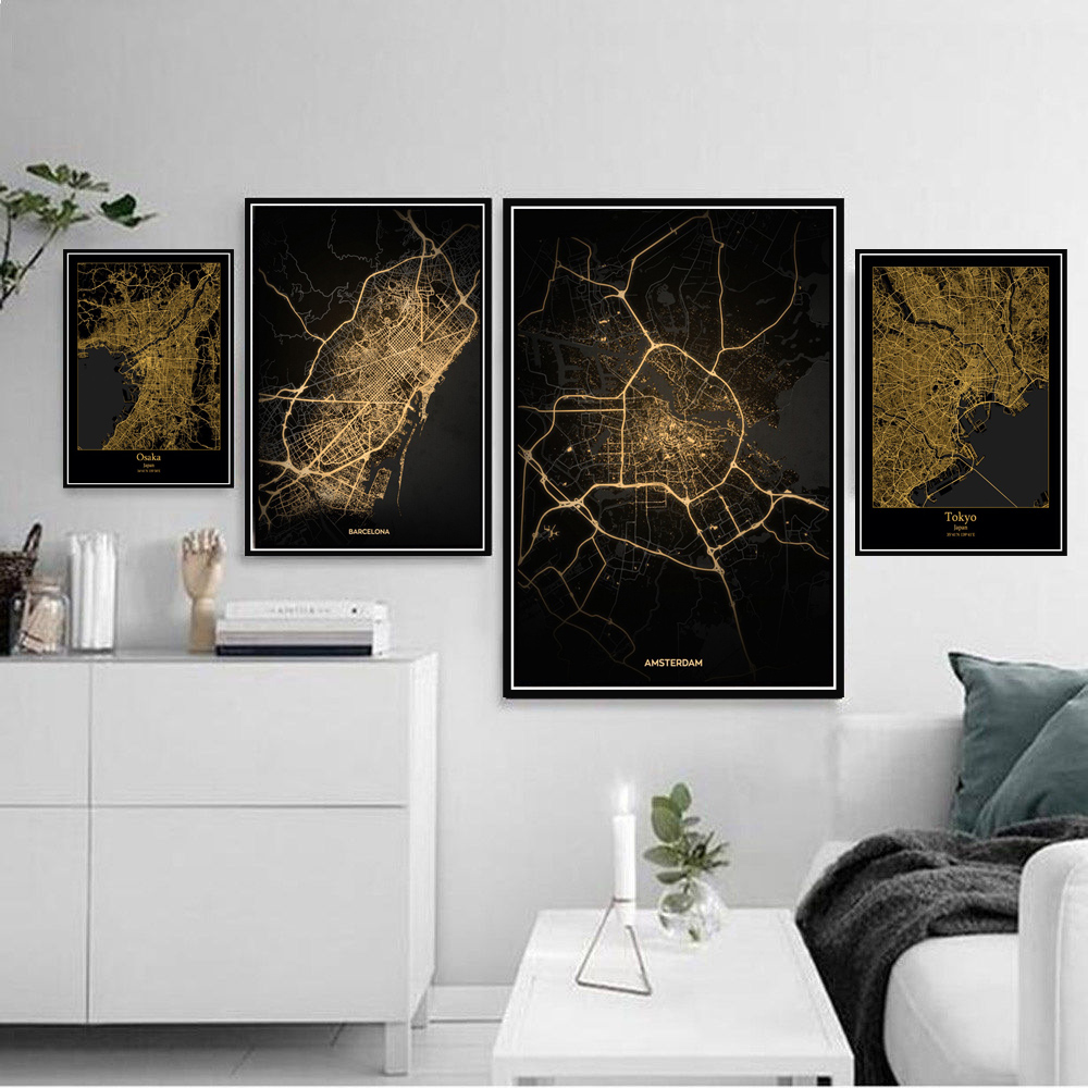 Home Barcelona - Poster Prints Amsterdam Tokyo Barcelona Modern