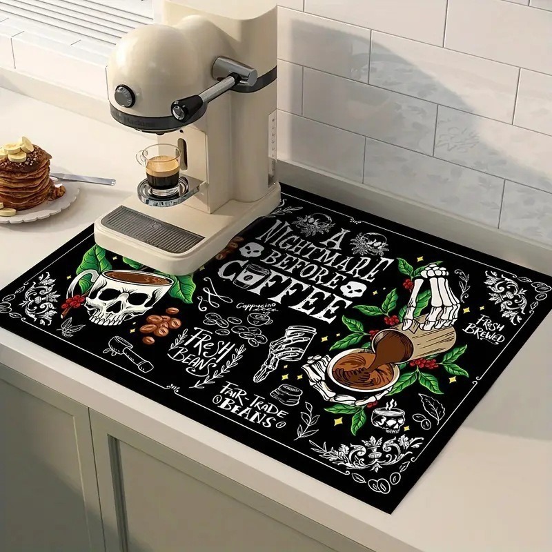 Coffee Mat Absorbent Mat Kitch - огляд і ціна Bar Mat Rubber