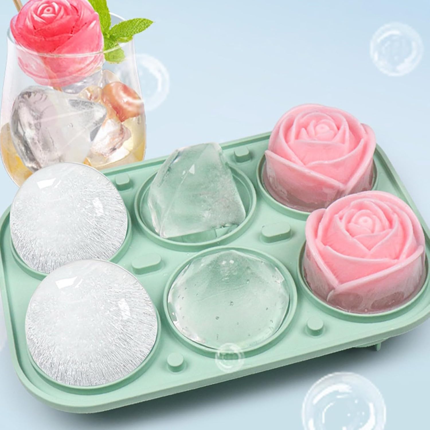 2026 Large Ice Tray with Lid S - огляд і ціна Ice Mold Sphere