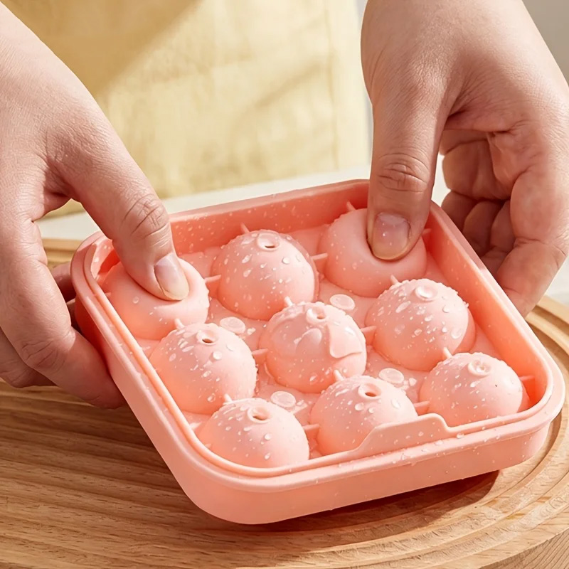 9-hole silicone soccer ball/ic - огляд і ціна Ice Mold Sphere