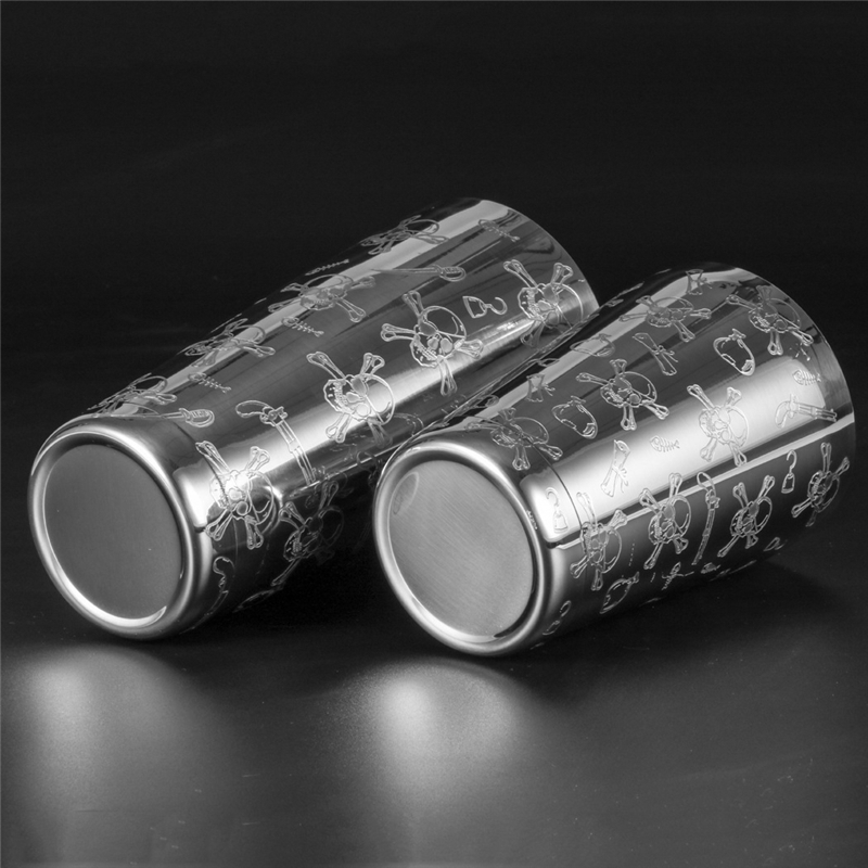500ml/800ml Engraving Skull St - огляд і ціна Boston Shaker Set