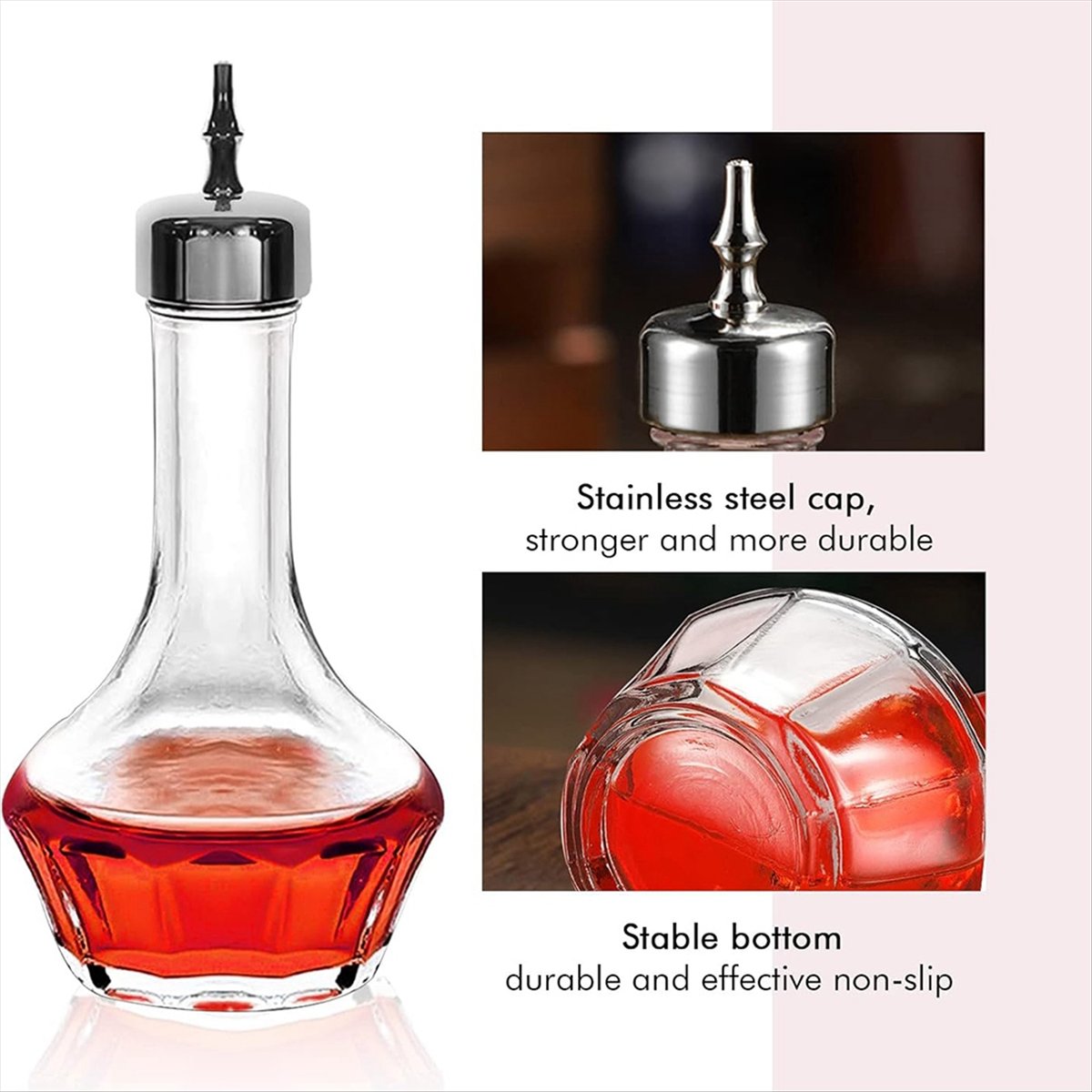 A75K 6 PCS Bitters Bottle Set  - огляд і ціна Bitters Bottle Set