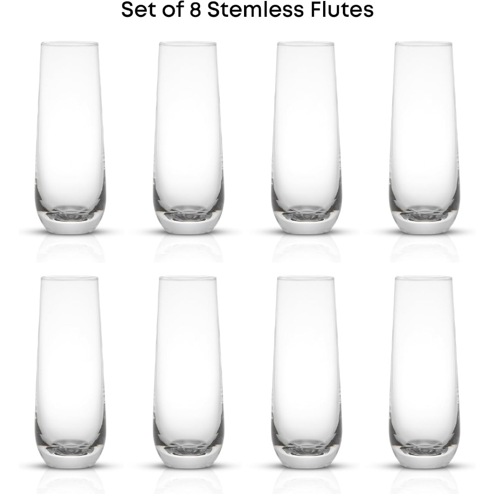 Stemless Champagne Flutes Set  - огляд і ціна Highball Glass Set