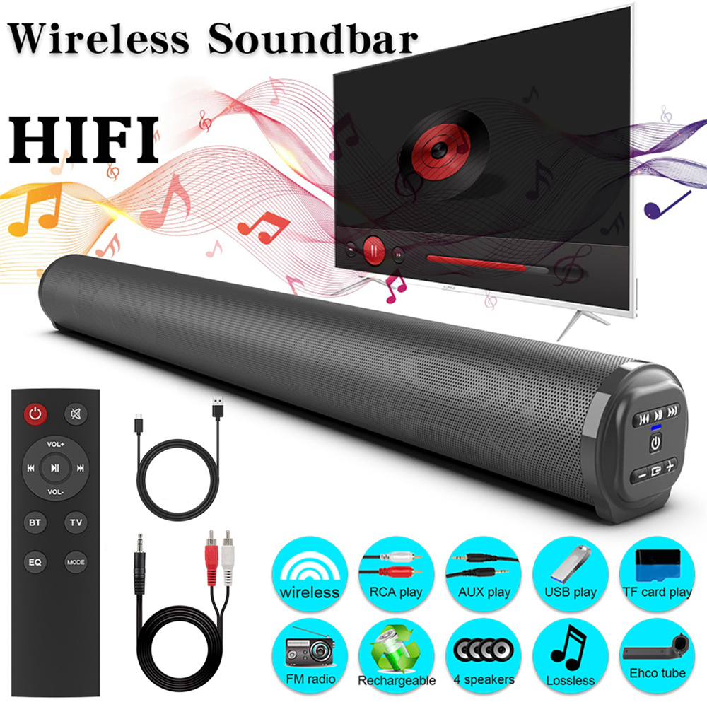Sound Bar TV Sound System Blue - огляд і ціна Home Bar And Theater