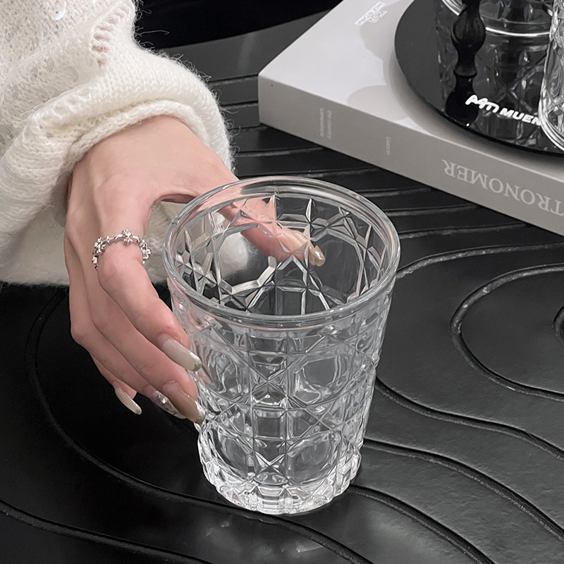 2pcs 310ml Vintage Diamond Pat - огляд і ціна Old Fashioned Glass
