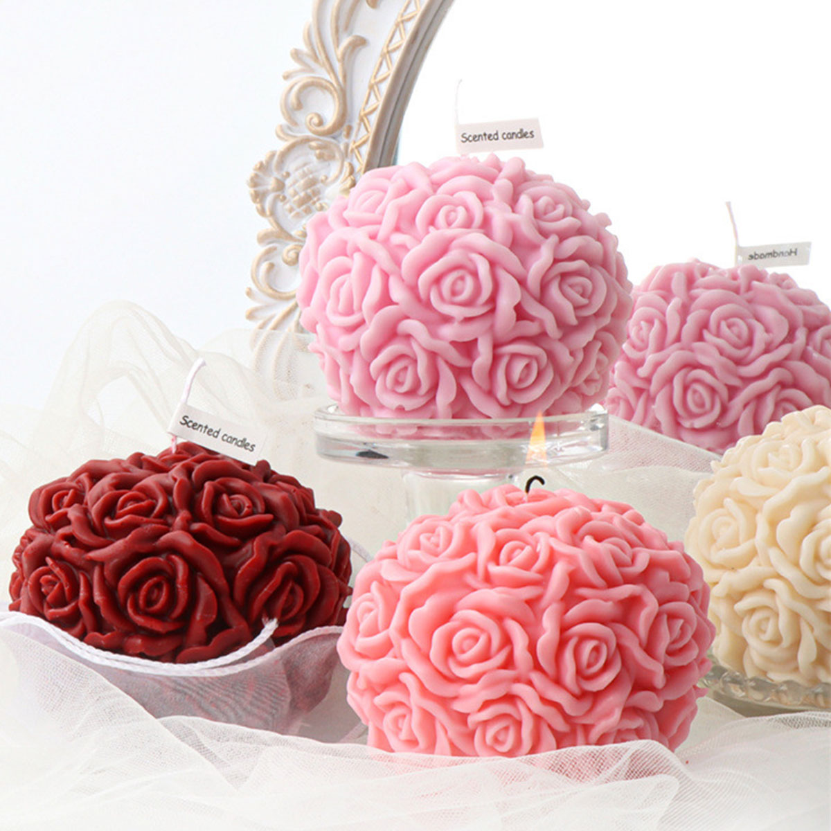 Multi Size Flower Series Candl - огляд і ціна Ice Mold Sphere