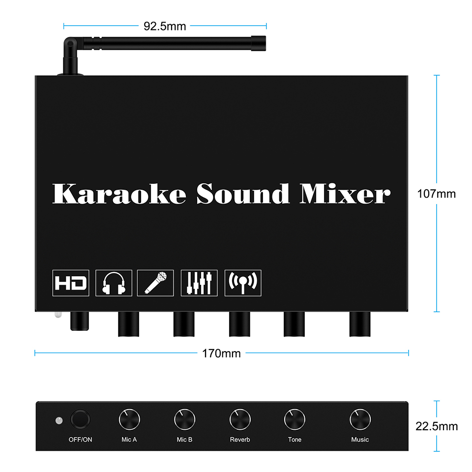 HDMI Karaoke Player Mixer Home - огляд і ціна Home Bar And Theater
