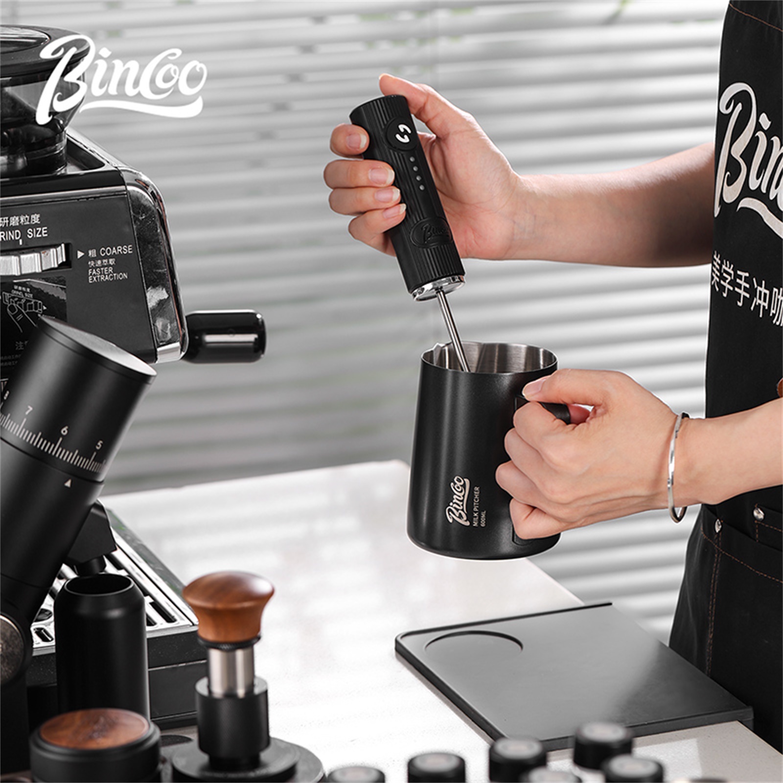 Bincoo Professional Electric M - огляд і ціна Home Barista