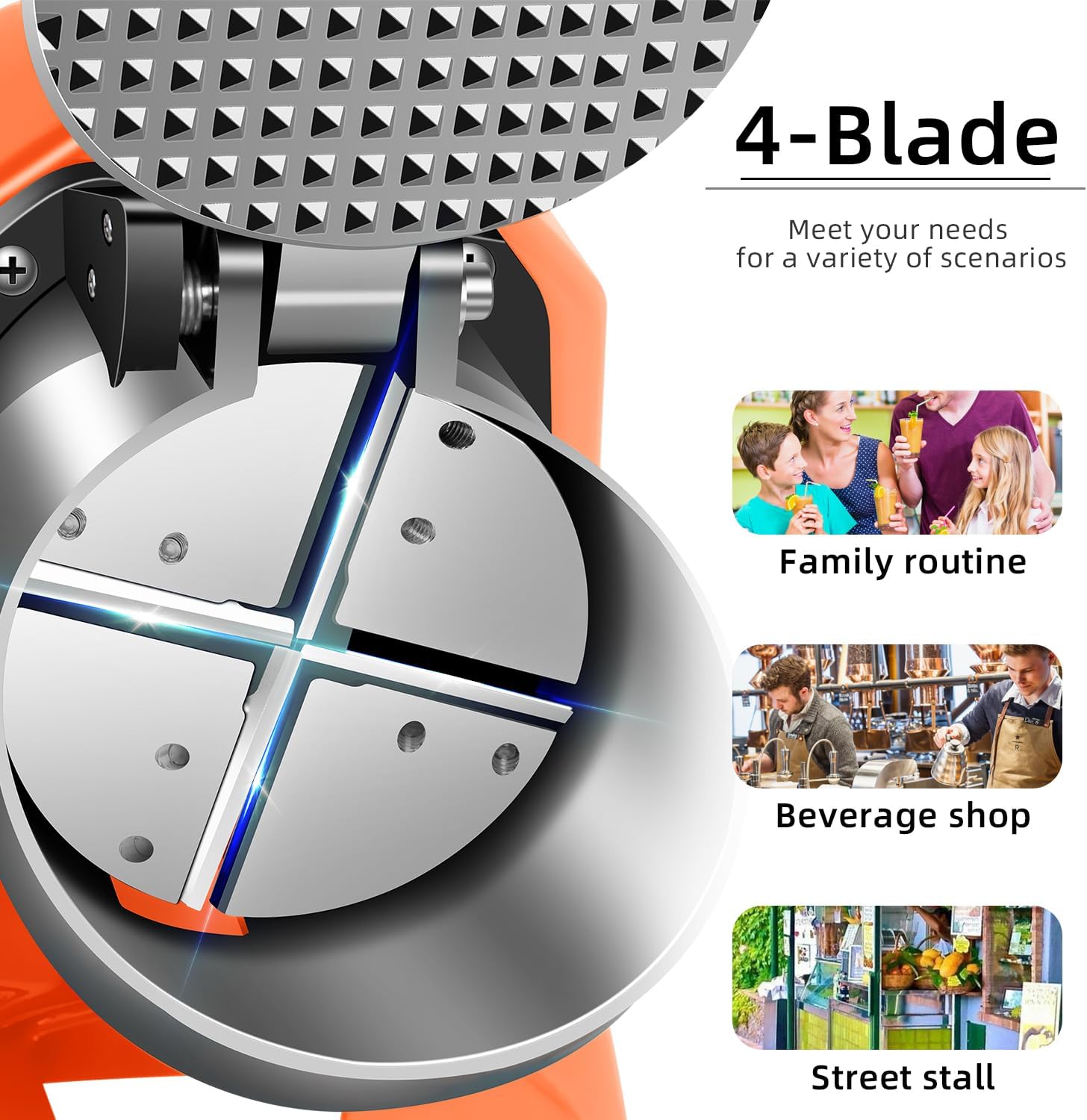 4-Blades Ice Shaver, Electric  - огляд і ціна Ice Pick Pick