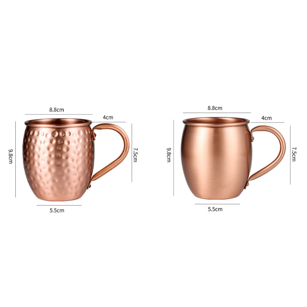 530ML 100% Pure Copper Mug Mug - огляд і ціна Mule Copper Mug