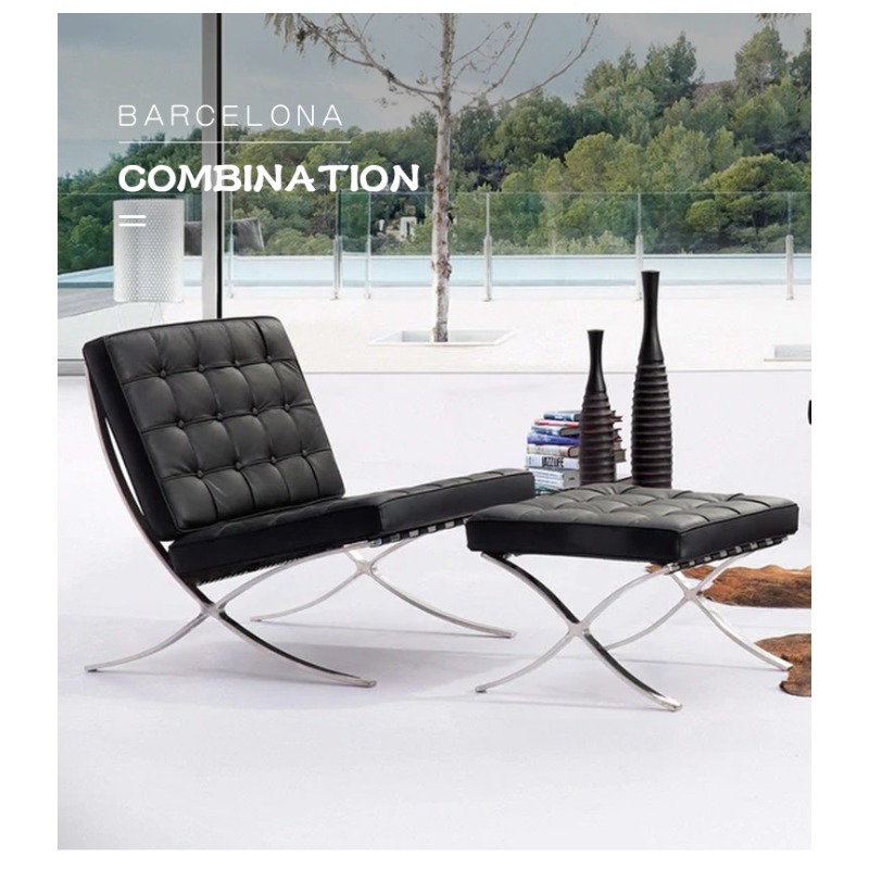 Home Barcelona Chair Leather L - огляд і ціна Home Barcelona