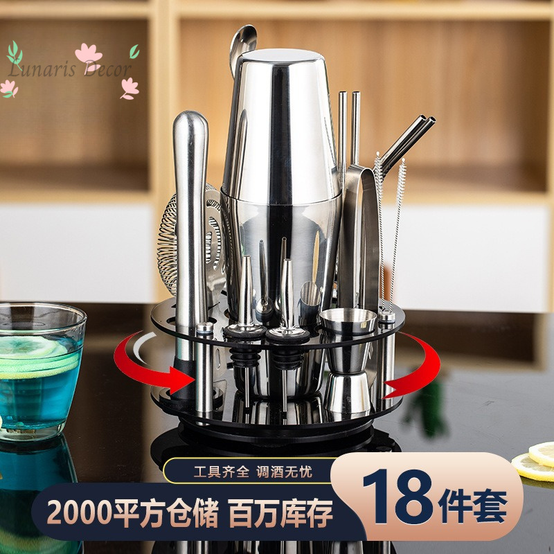 Complete Bartending Tools Kit  - огляд і ціна Boston Shaker Set