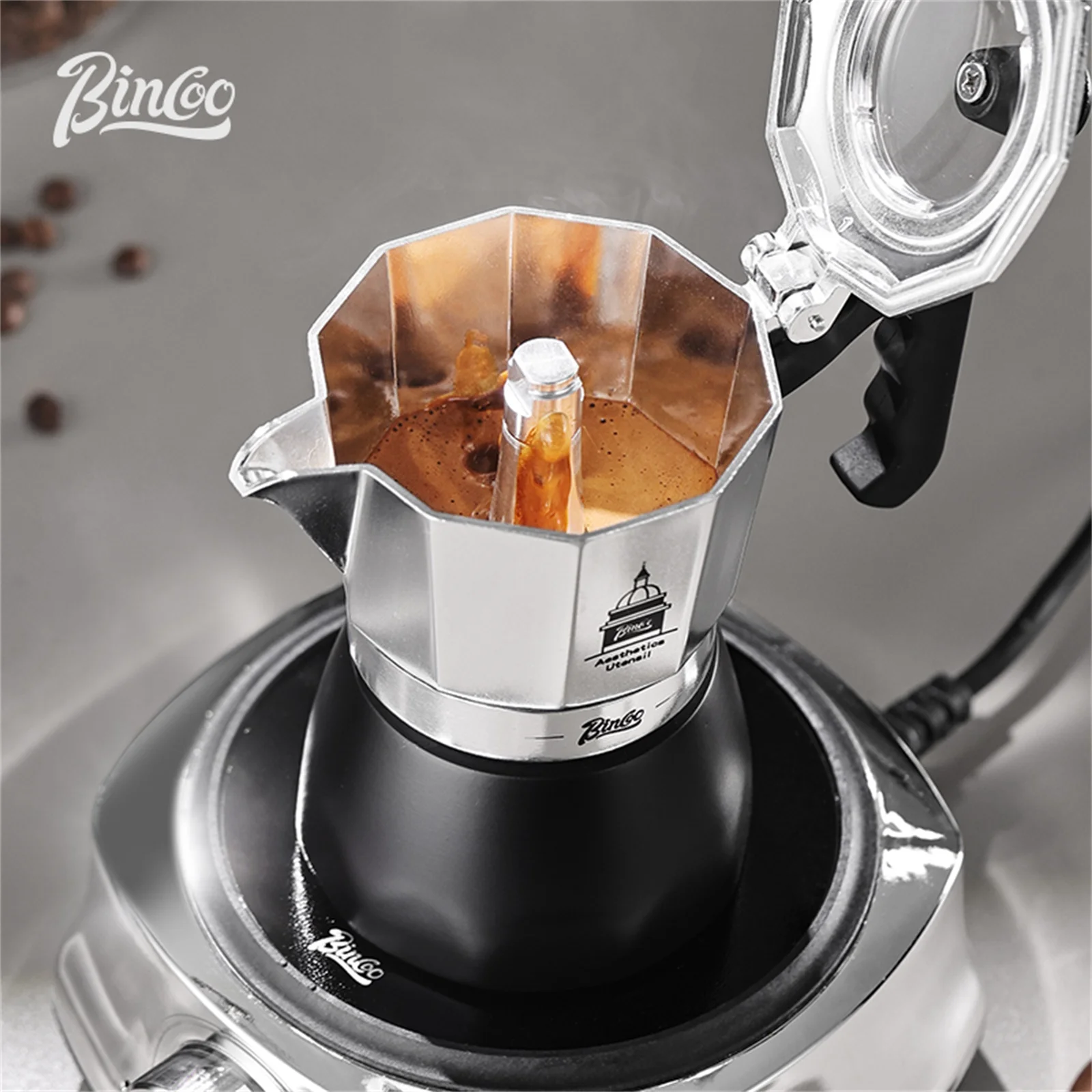 BINCOO Double Valve Moka Pot，E - огляд і ціна Home Barista