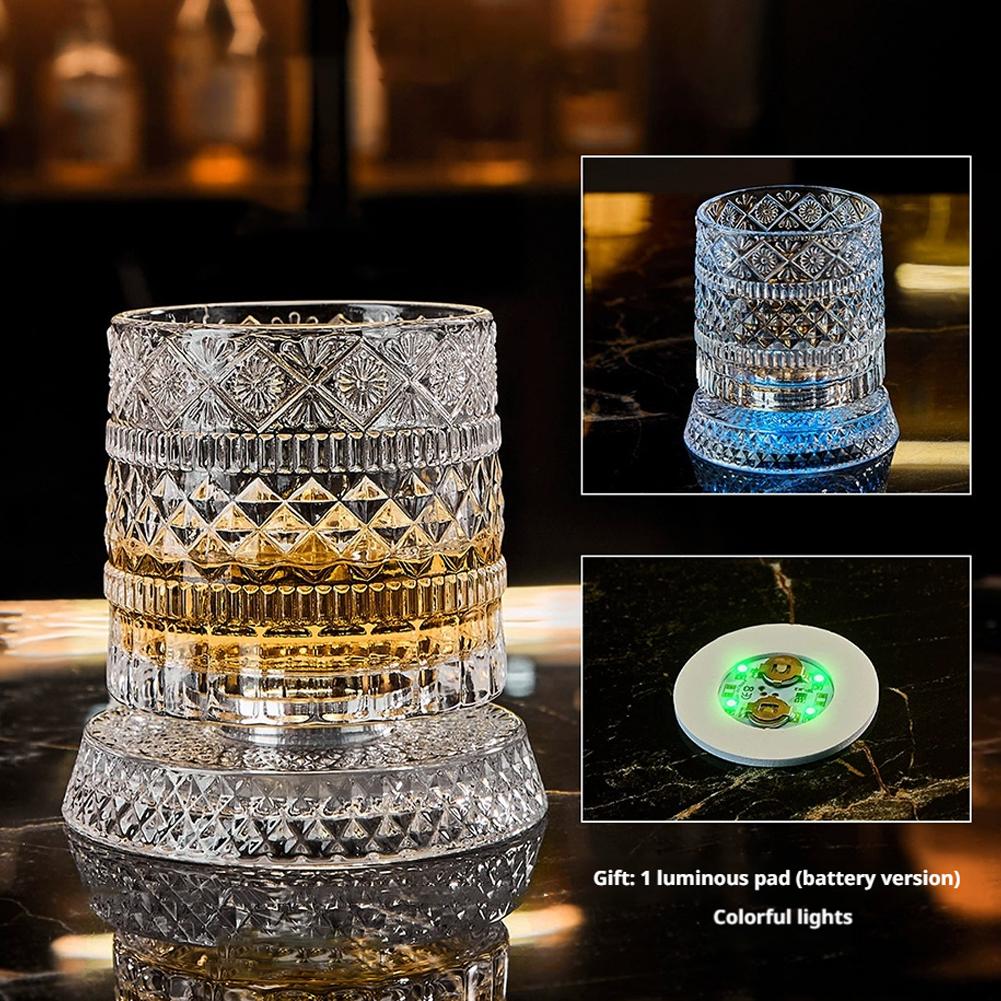 360° Rotating Whiskey Glass wi - огляд і ціна Old Fashioned Glass
