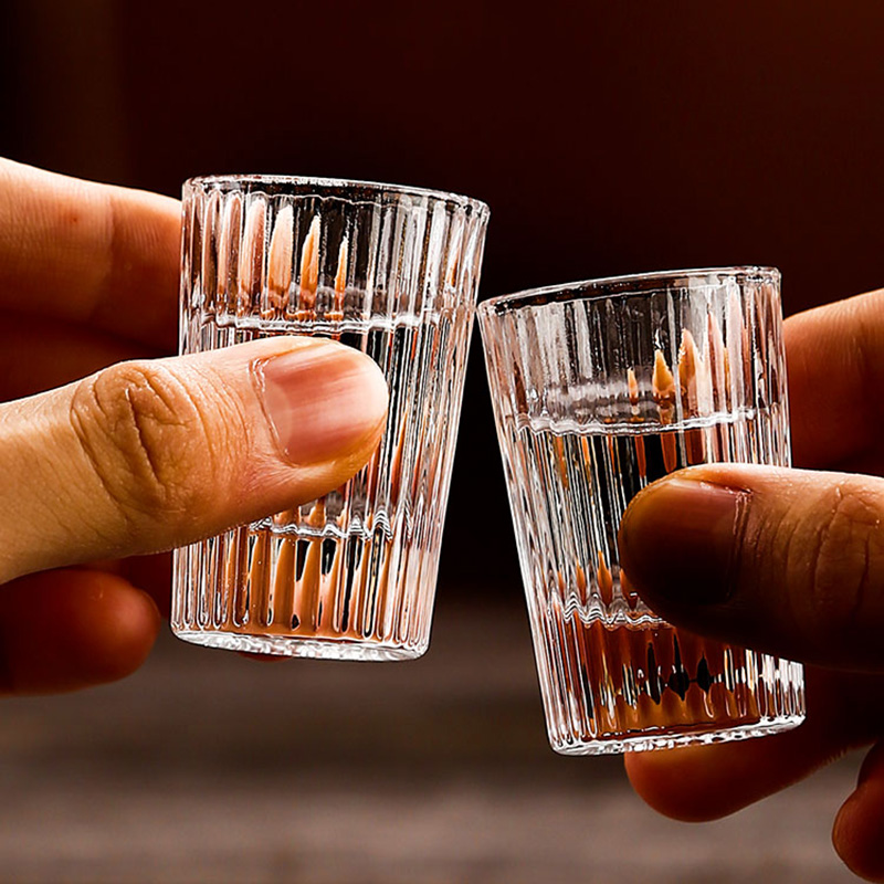 6pcs Set 20ml Striped Foreign  - огляд і ціна Old Fashioned Glass