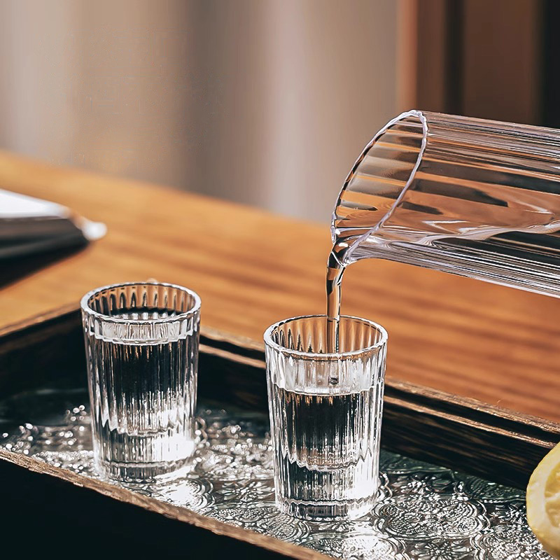 6pcs Set 20ml Striped Foreign  - огляд і ціна Old Fashioned Glass