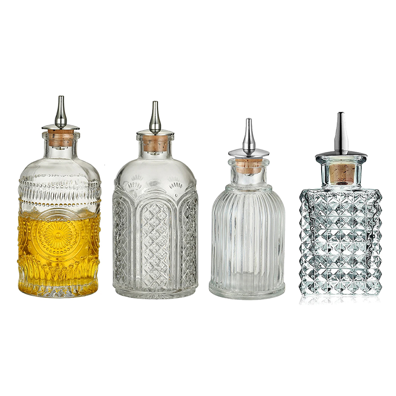 Vintage Cocktail Bitters Bottl - огляд і ціна Bitters Bottle Set