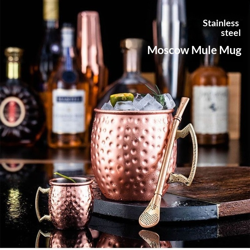 530ml Cocktail Wine Cup Moscow - огляд і ціна Mule Copper Mug