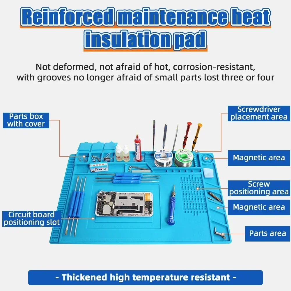 Heat Insulation Magnetic Silic - огляд і ціна Bar Mat Rubber