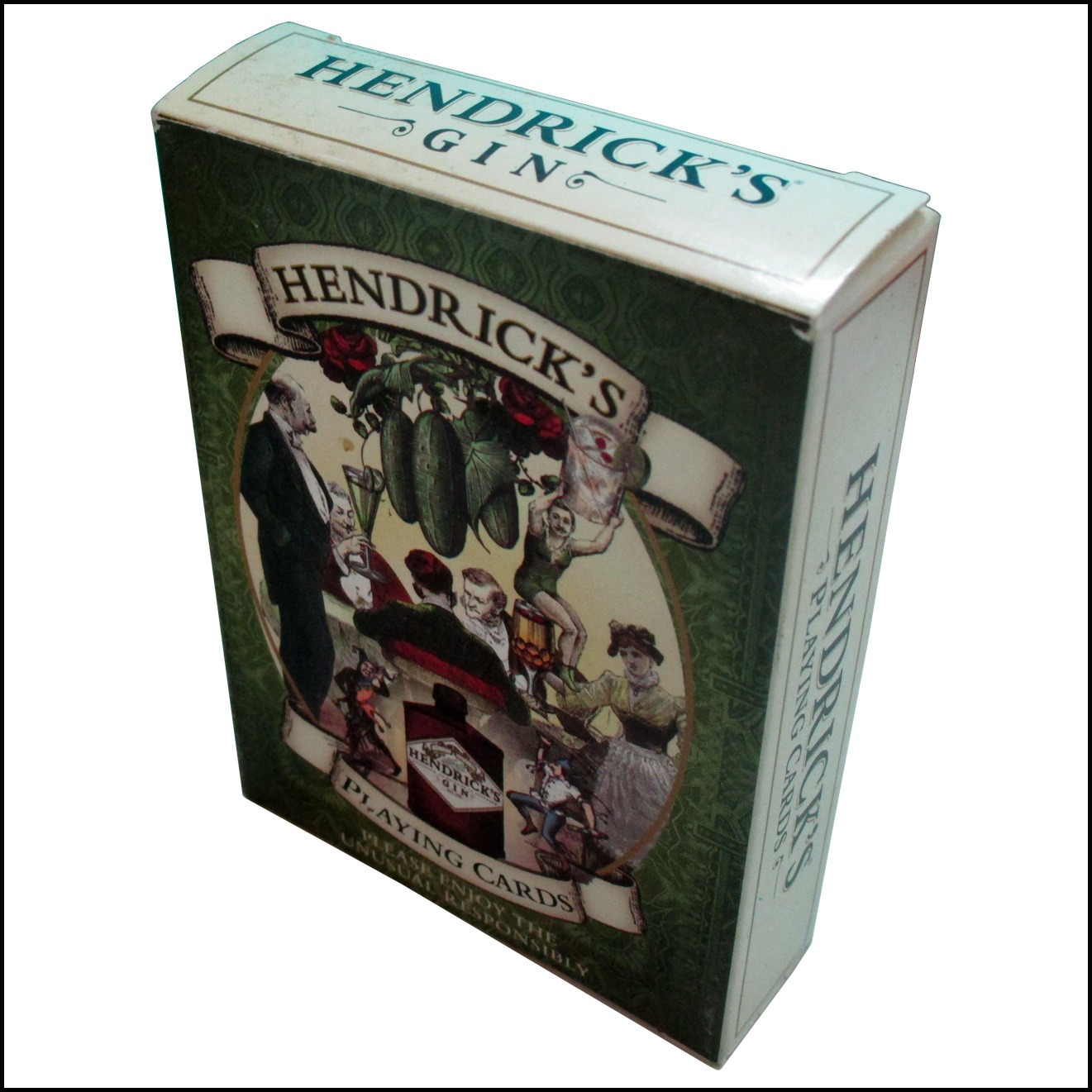 Hendrick's Gin Playing Cards D - огляд і ціна Cocktail Recipe Book