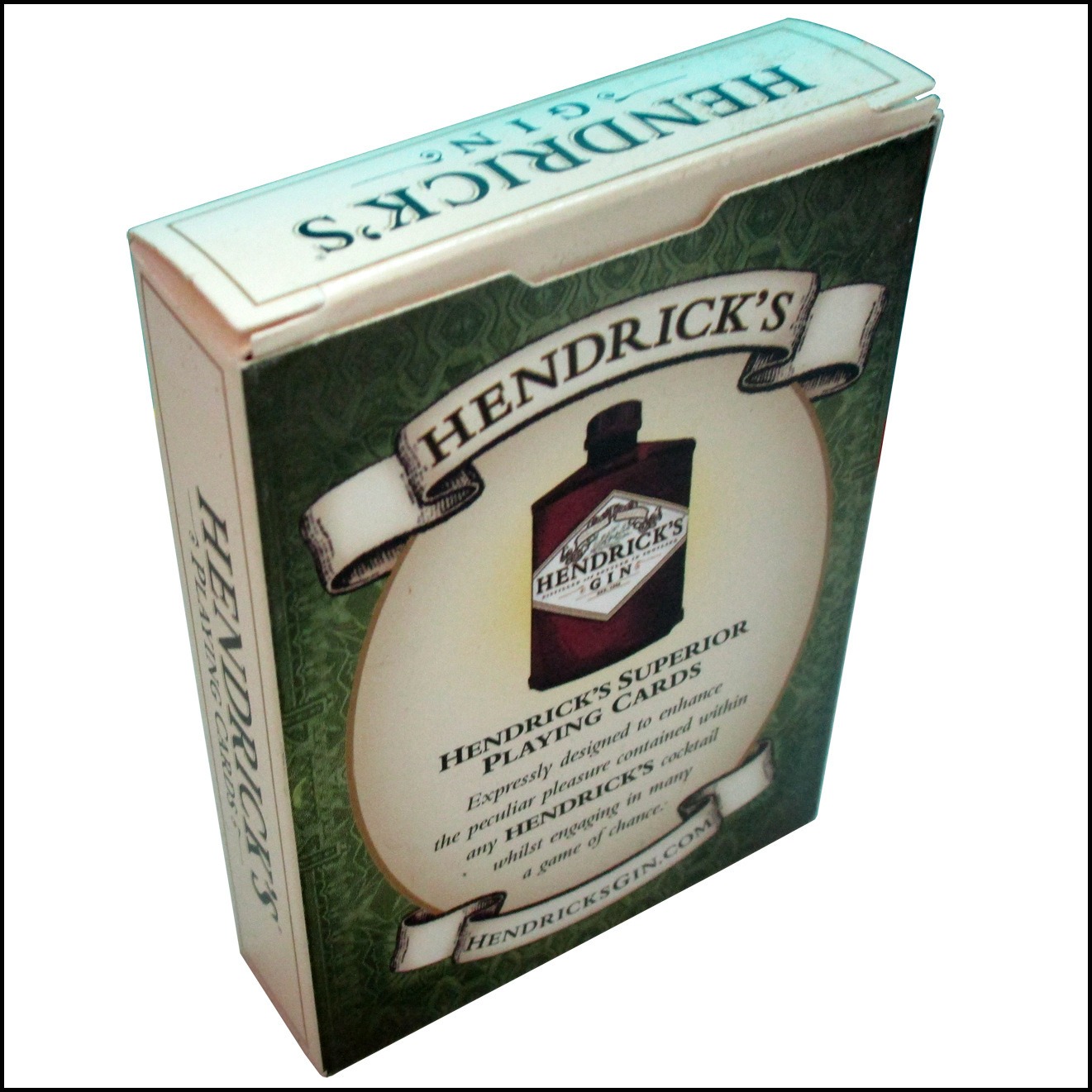 Hendrick's Gin Playing Cards D - огляд і ціна Cocktail Recipe Book