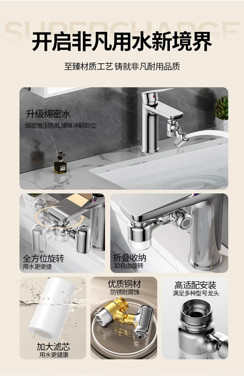 New Metal 1440°Universal Rotat - огляд і ціна Home Bar Sink
