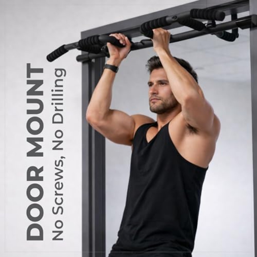 Doorway Pull Up Bar Set with S - огляд і ціна Home Bar Set