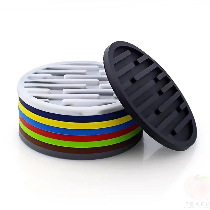 10cm Silicone Coasters Round H - огляд і ціна Bar Mat Rubber