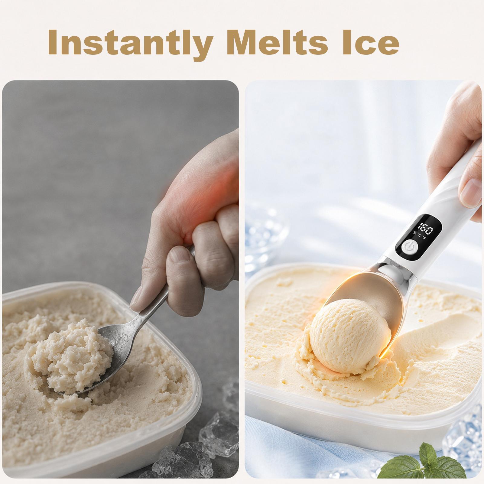 Heated Ice Cream Scoop Recharg - огляд і ціна Ice Pick Pick