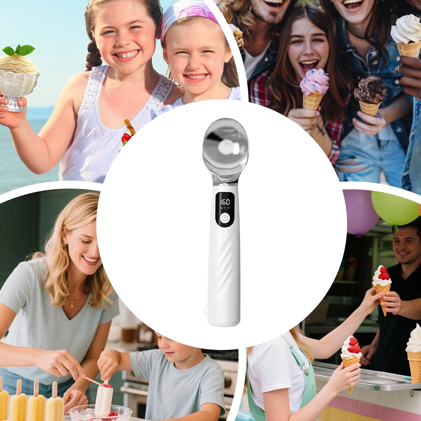 Heated Ice Cream Scoop Recharg - огляд і ціна Ice Pick Pick