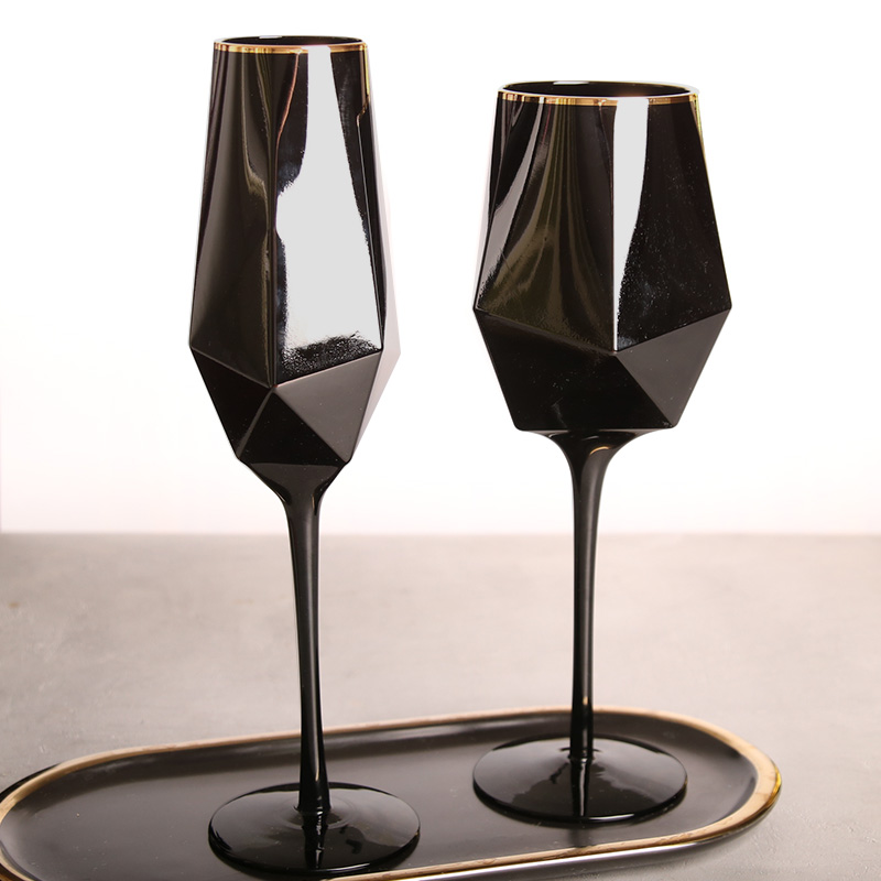 23 Ounces Black Blind Tasting  - огляд і ціна Highball Glass Set