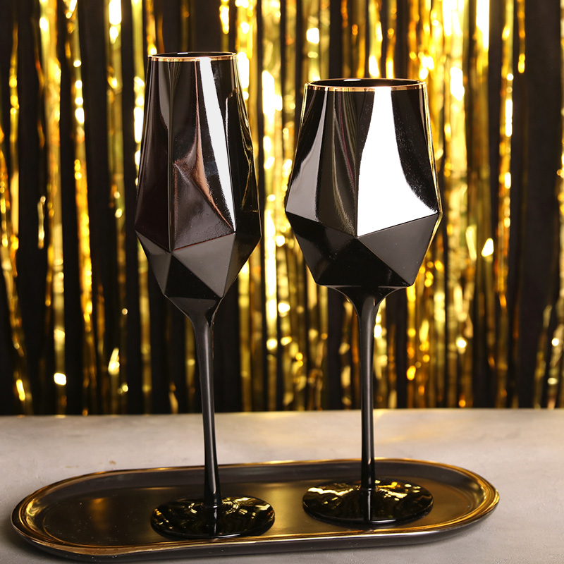 23 Ounces Black Blind Tasting  - огляд і ціна Highball Glass Set