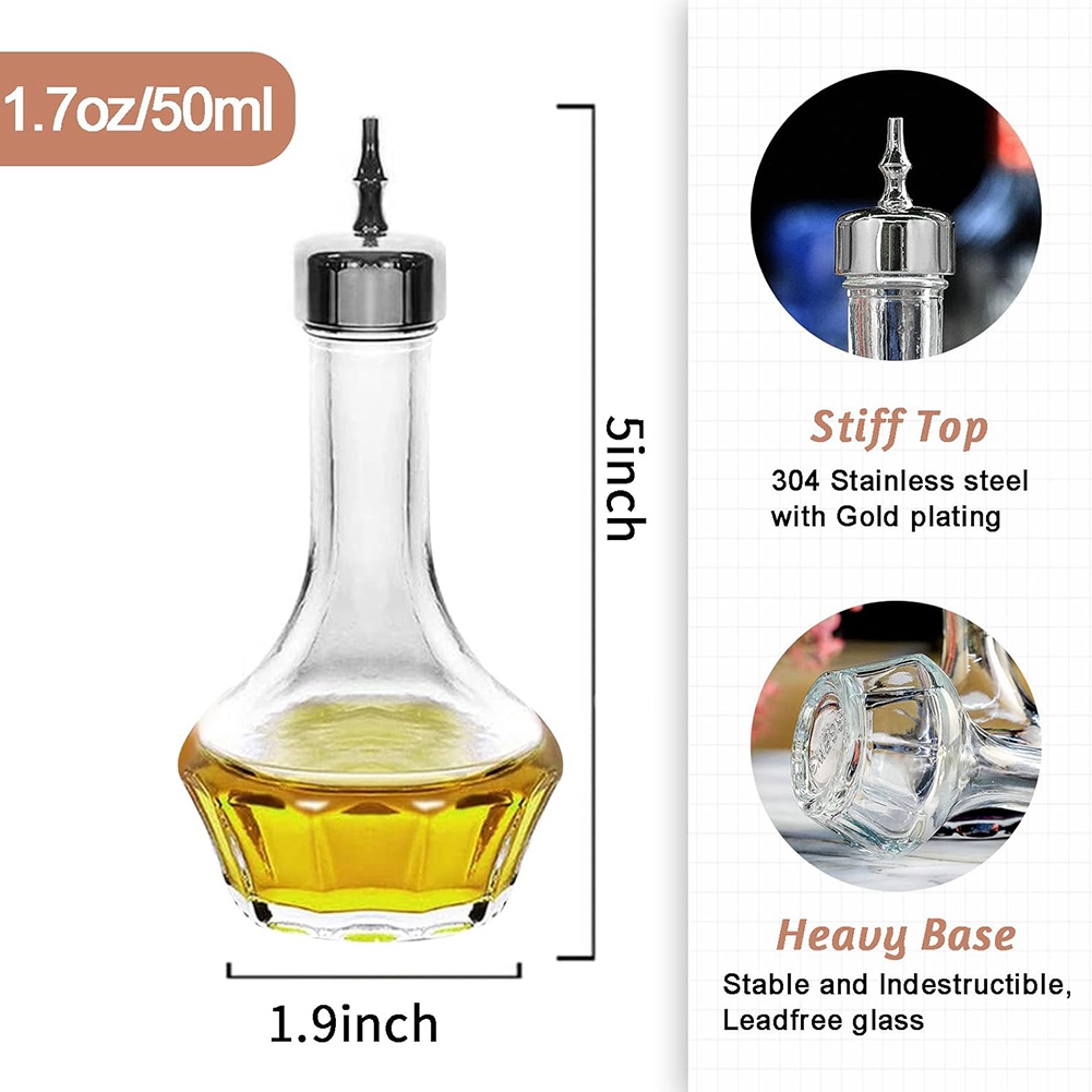 TOP!Bitters Bottle Set of 3-1. - огляд і ціна Bitters Bottle Set