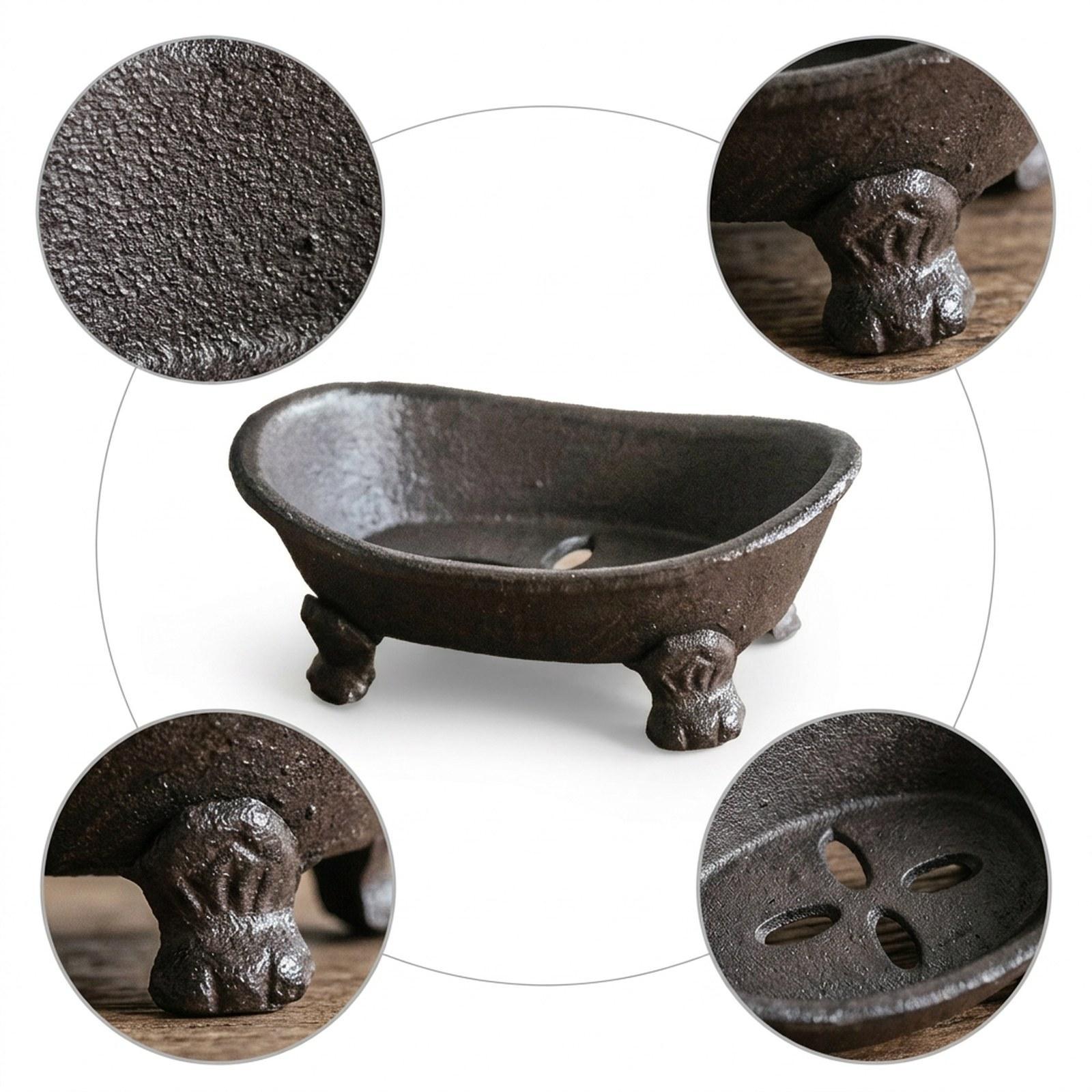 Cast Iron Soap Dish Holder Hea - огляд і ціна Home Bar Sink