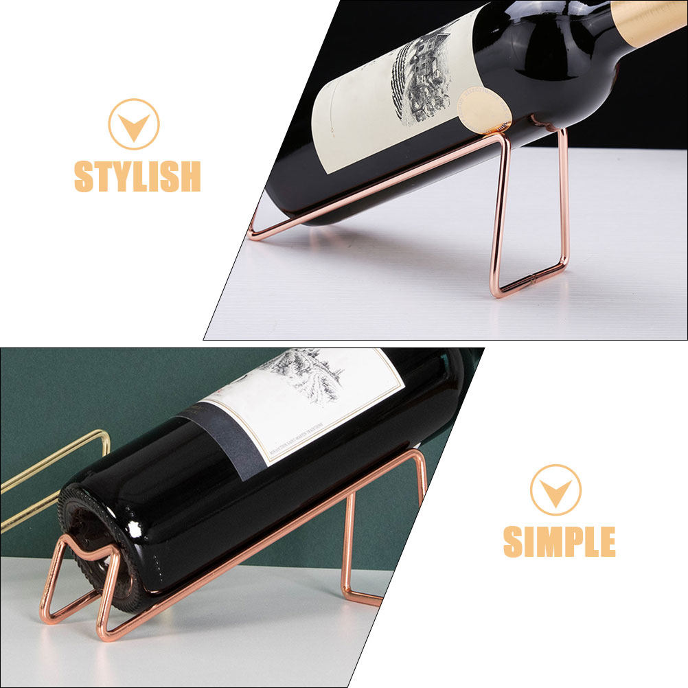 Minimalist Iron Wine Holder Si - огляд і ціна Home Bar Stand