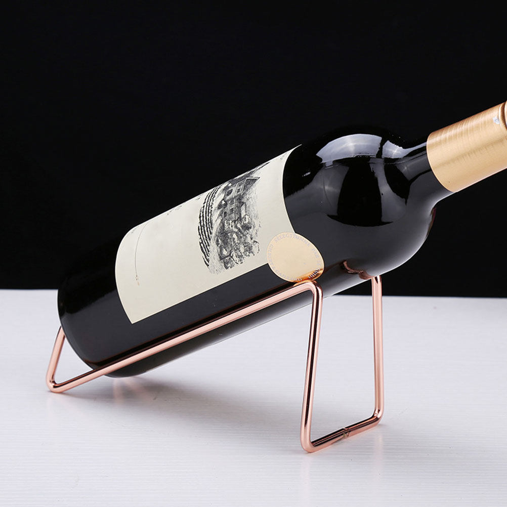 Minimalist Iron Wine Holder Si - огляд і ціна Home Bar Stand