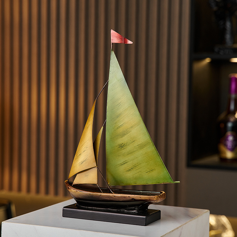 Creative Sailboat Model Orname - огляд і ціна Home Bar Setup