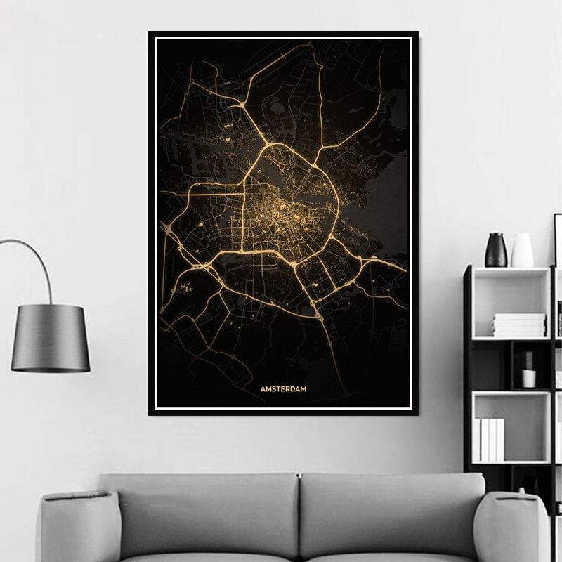 Poster Prints Amsterdam Tokyo  - огляд і ціна Home Barcelona