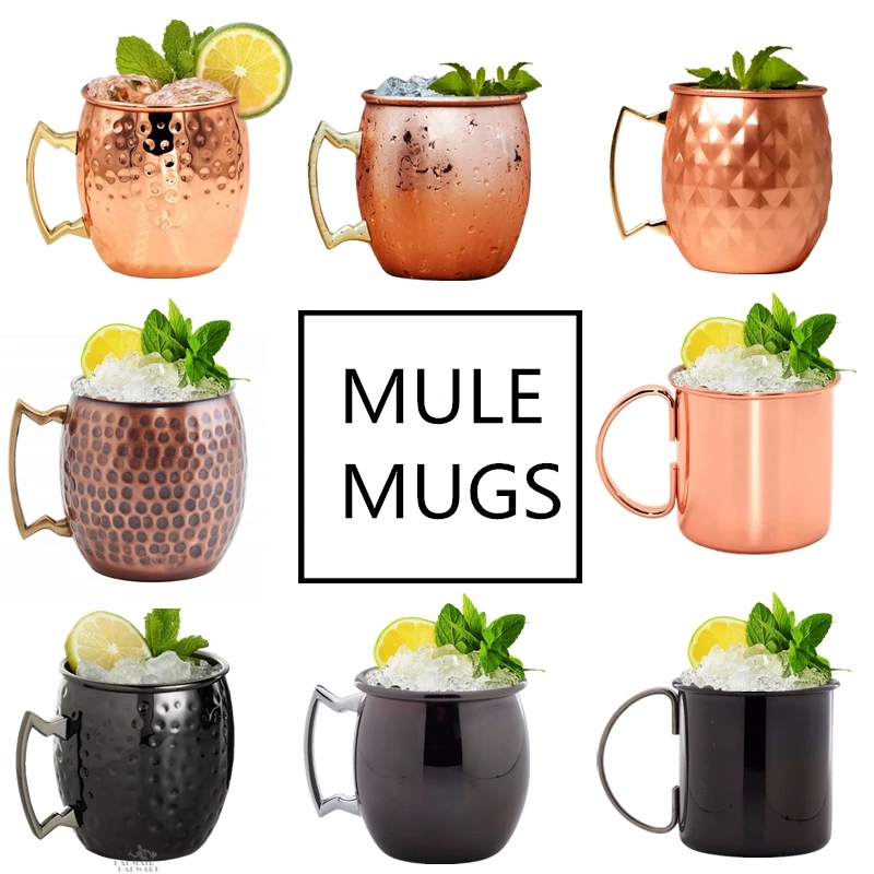 1pcs 550ml Moscow Mule Copper  - огляд і ціна Mule Copper Mug