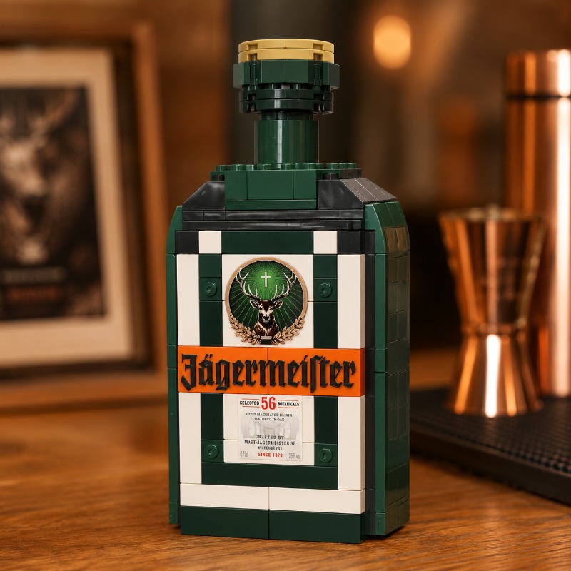 DIY Jagermeister Liqueur Bottl - огляд і ціна Home Bar Set