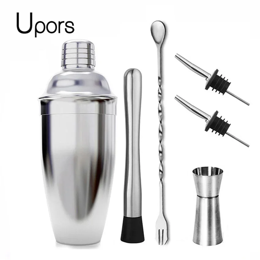 UPORS Stainless Steel Cocktail - огляд і ціна Boston Shaker Set