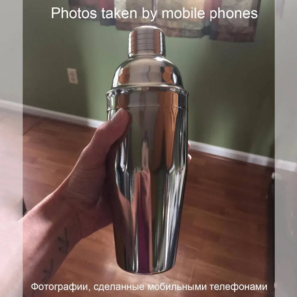 UPORS Stainless Steel Cocktail - огляд і ціна Boston Shaker Set