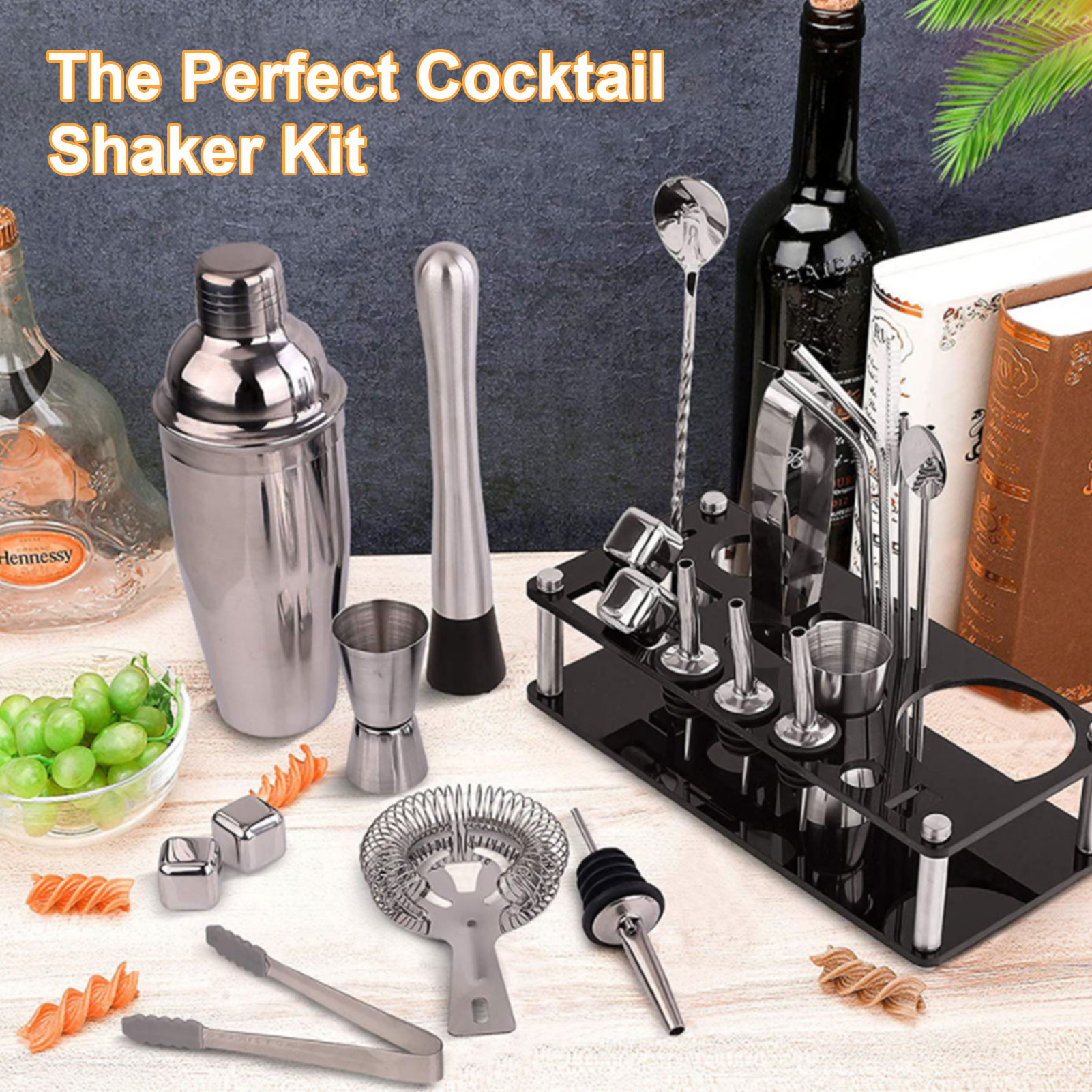 Cocktail Making Set Shaker Sta - огляд і ціна Cocktail Recipe Book
