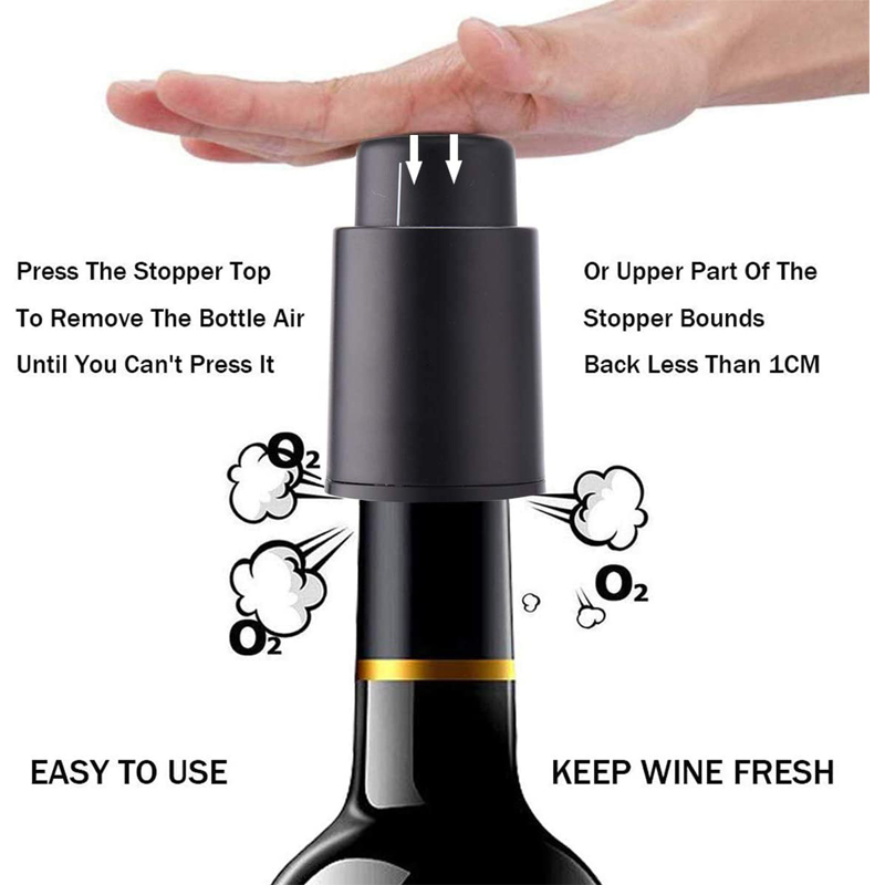 LMETJMA Wine Bottle Stoppers R - огляд і ціна Wine Preservation Pump